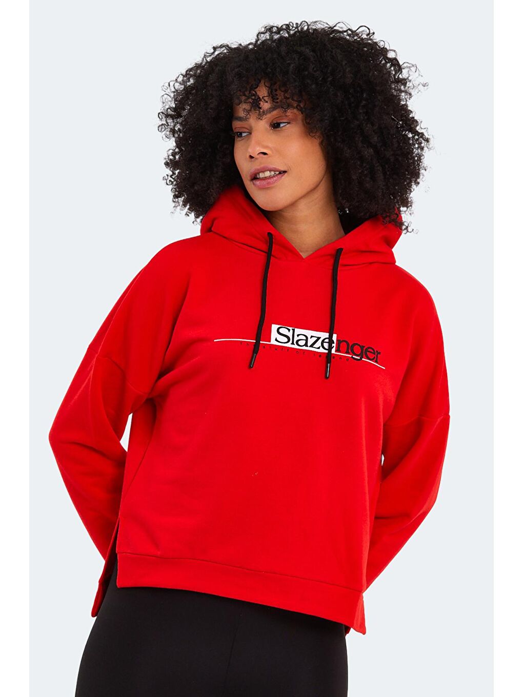 SLAZENGER Pembe MAGNET Kadın Sweatshirt Pembe