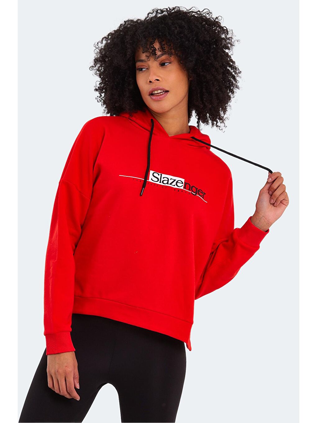 SLAZENGER Pembe MAGNET Kadın Sweatshirt Pembe - 2