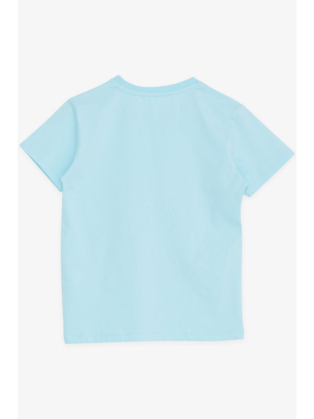 Erkek Çocuk Tişört Dinozor Baskılı Açık Mavi (5-10 Yaş)-3