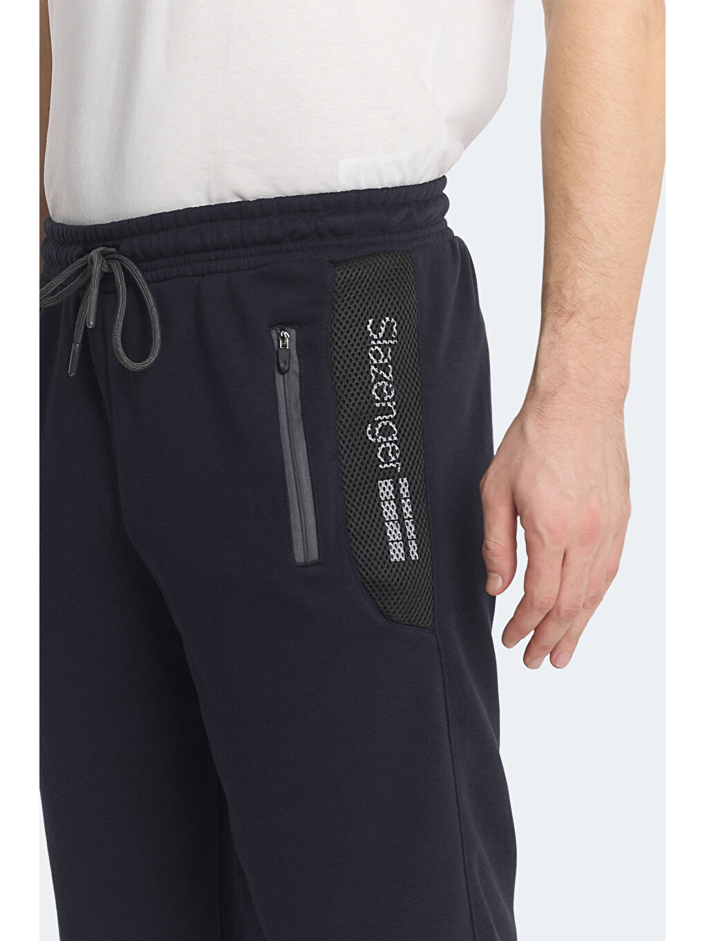 NEACEL Erkek Cepli Kapri Lacivert Şort-3