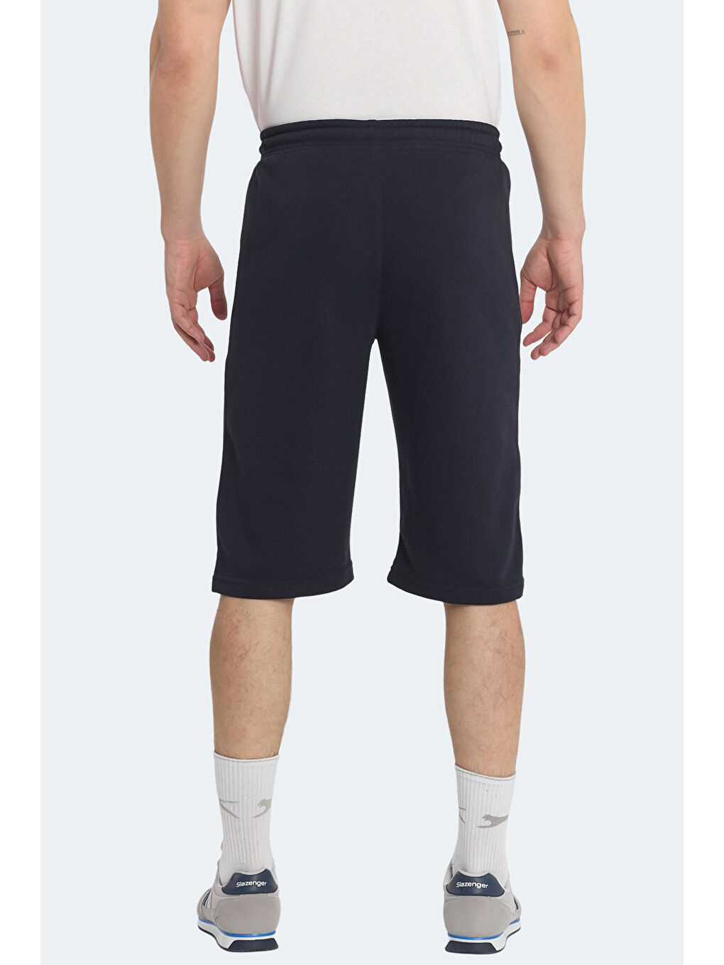 NEACEL Erkek Cepli Kapri Lacivert Şort-5