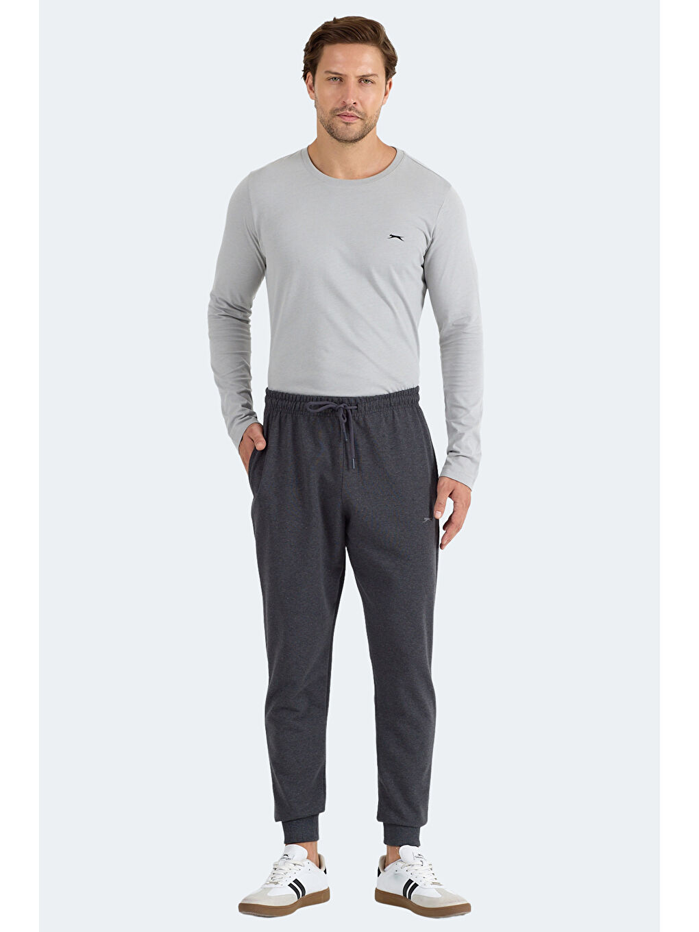 MAMUN Erkek Antrasit Eşofman Altı-6