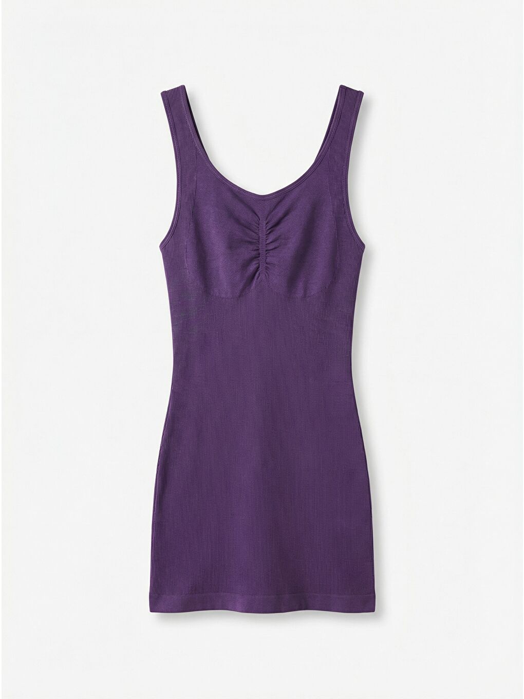 C15015 Dikişsiz Atlet Korse Mor