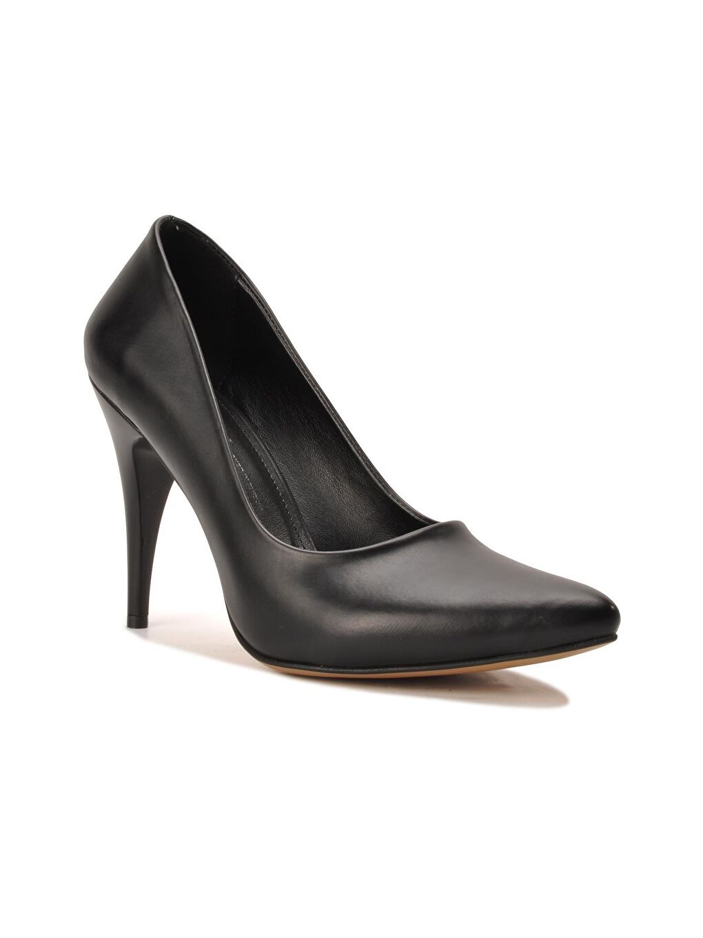Siyah Kadın Topuklu Ayakkabı 100-2