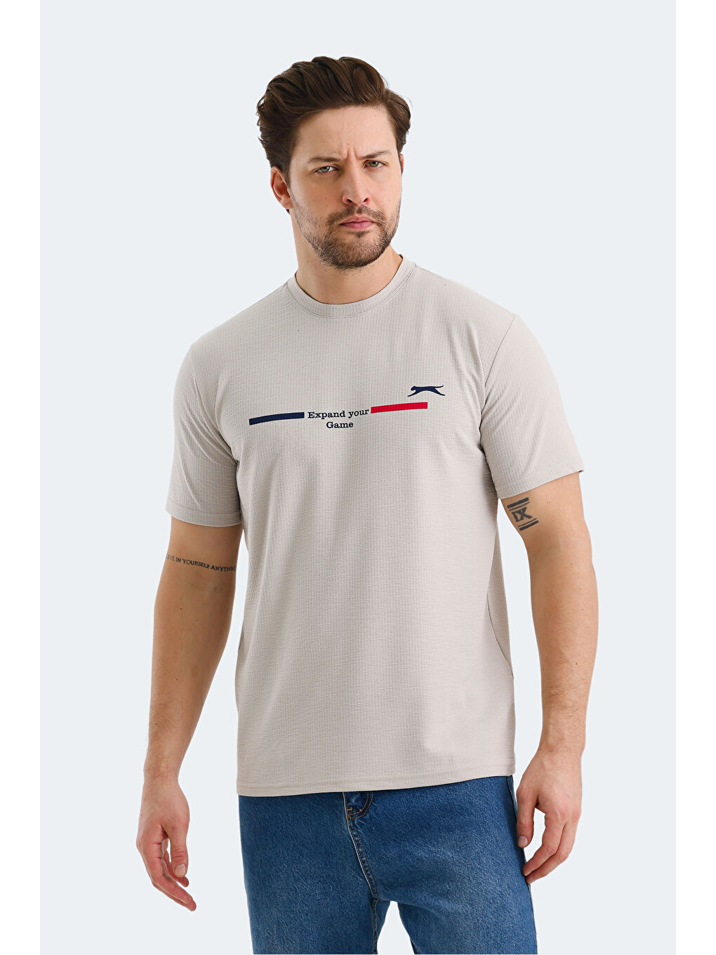 BANDIT Erkek Tişört Gri-3