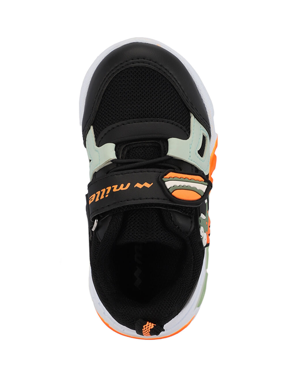 PANAMA IN Unisex Çocuk Siyah / Yeşil Sneaker-4