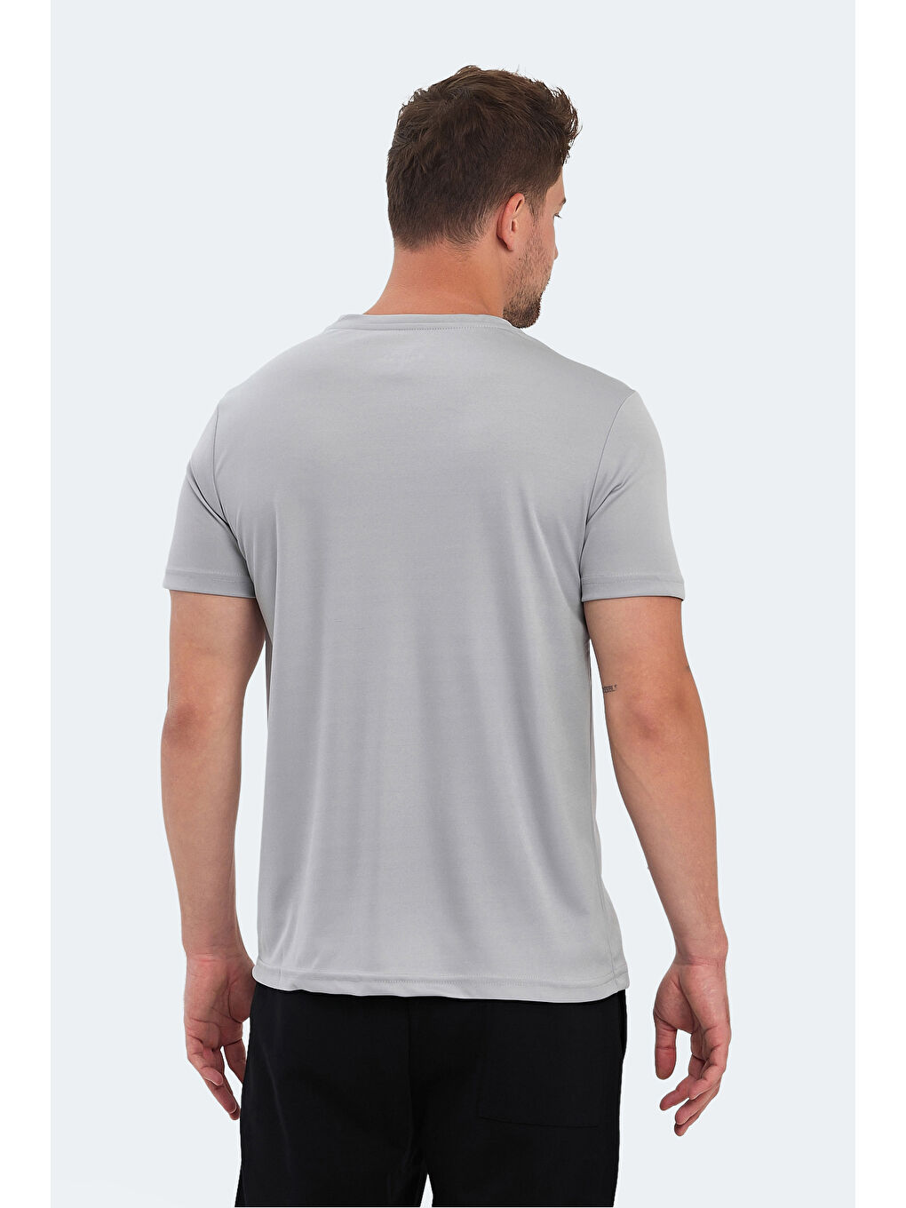 Erkek Tişört Gri-1