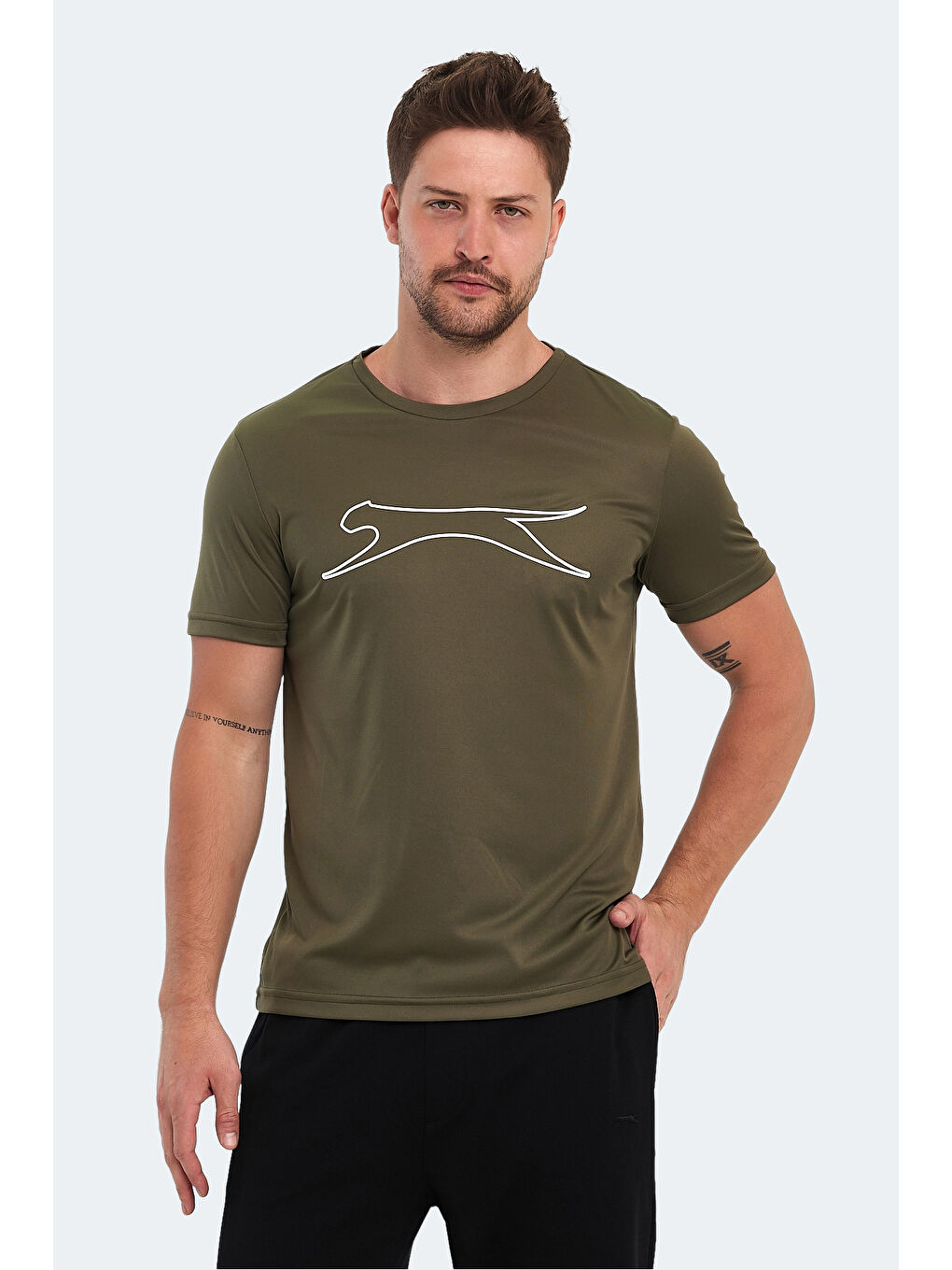 Erkek Tişört Haki-4