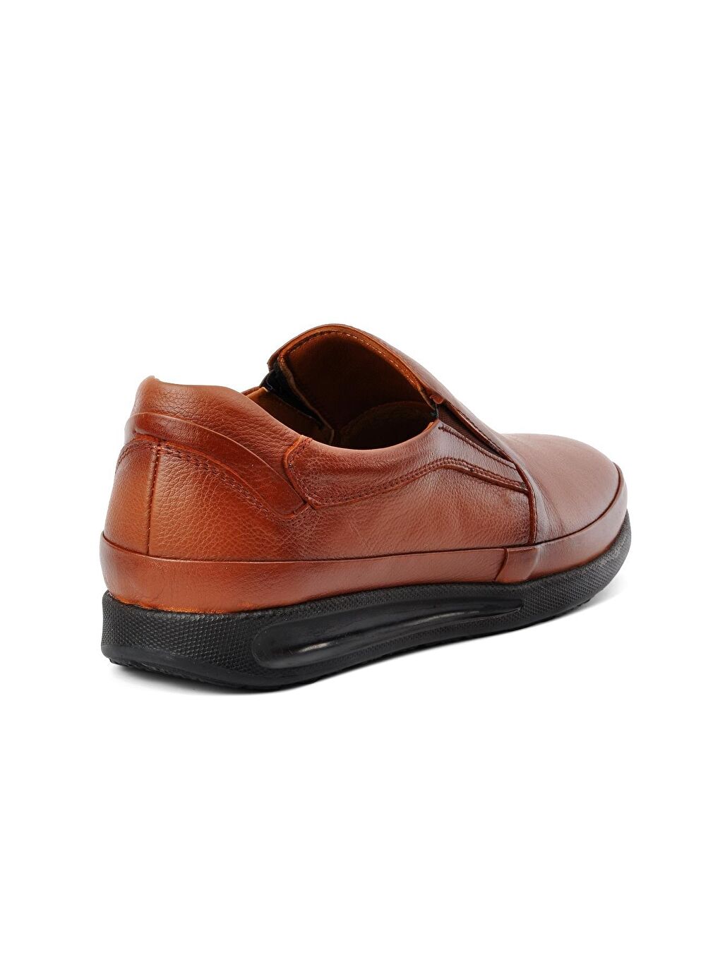 Kahverengi 704 Taba Hakiki Deri Erkek Günlük Ayakkabı-3