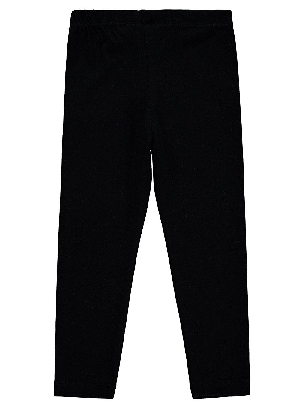 Girls Basic 2-5 Yaş Tayt - Siyah 3-4 Yaş-1