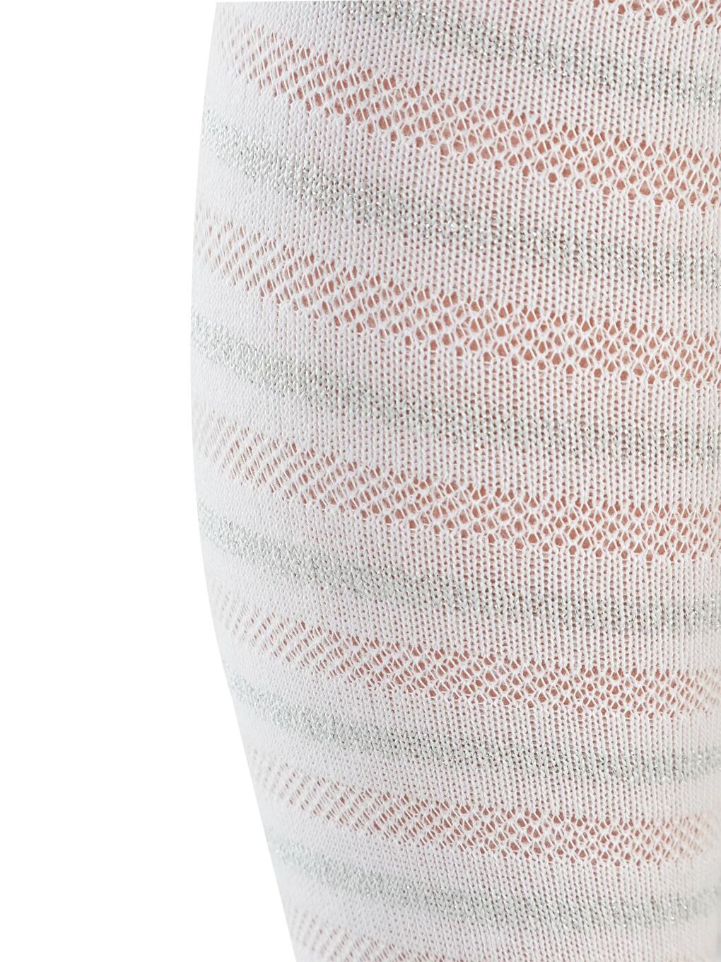 Girls Fileli 3-11 Yas Kız Külotlu Çorap - Ekru 5-6 Yaş-1