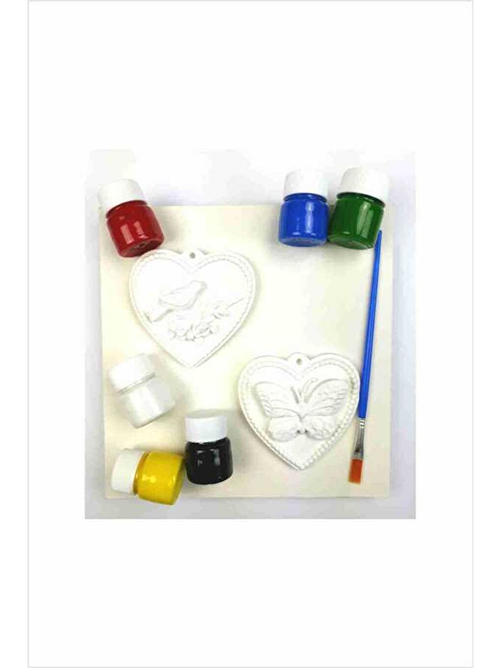 Seramik Boyama Seti 20x20cm 3D-03-1