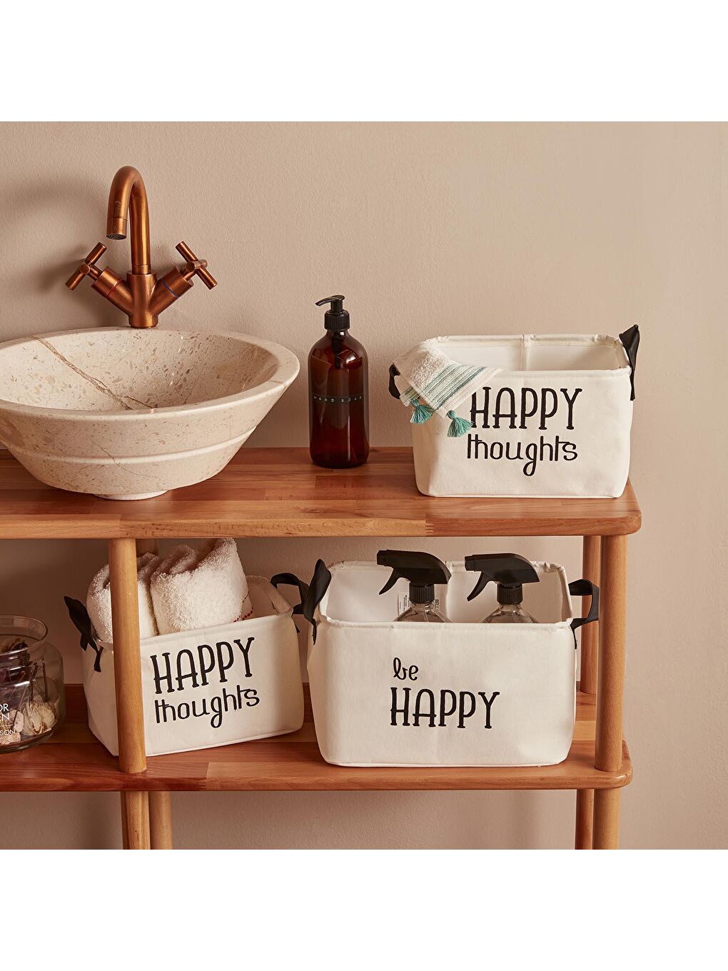 Be Happy Day Sepet Beyaz-4