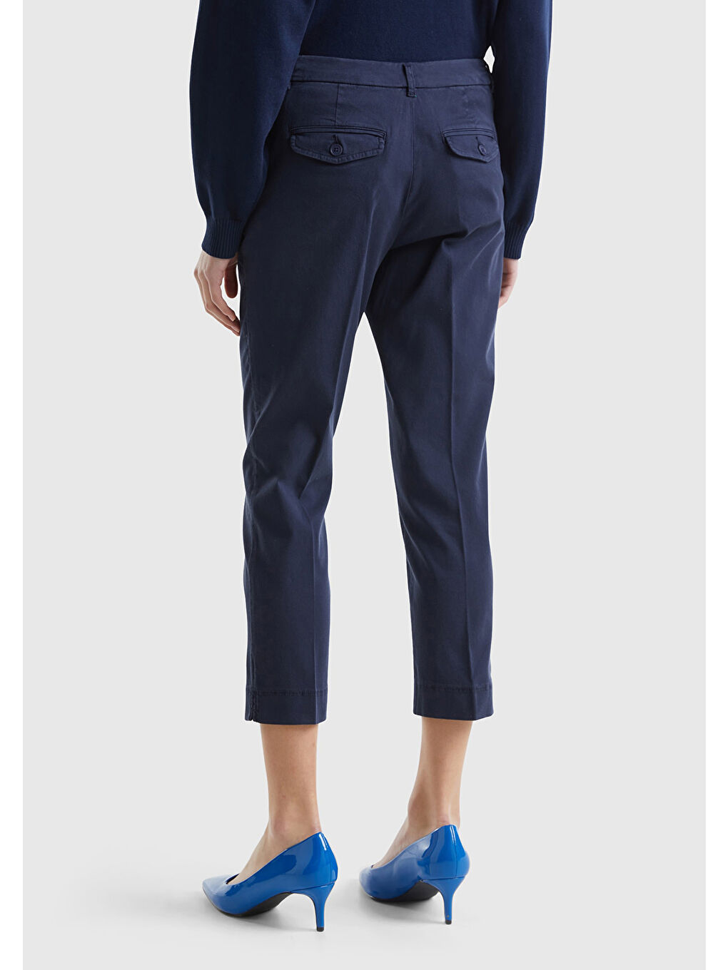 Kadın Koyu Lacivert Mevsimlik Chino-2