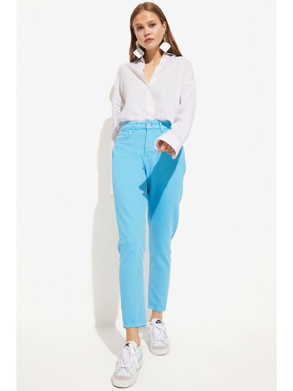 Mavi Mom Fit Jean Pantolon-1