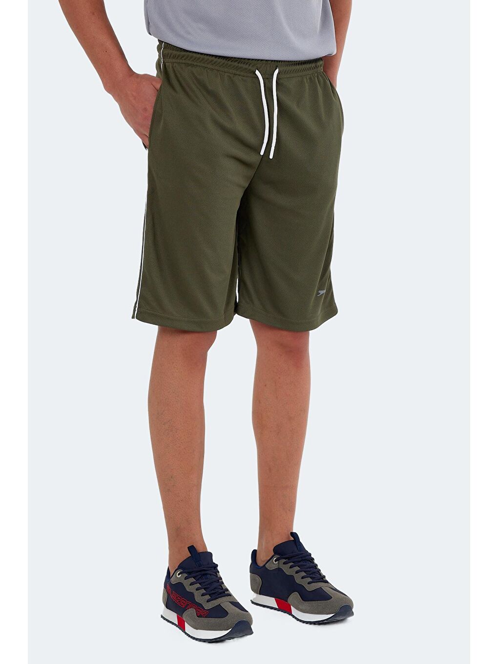 SANTTU Erkek Şort Haki-4