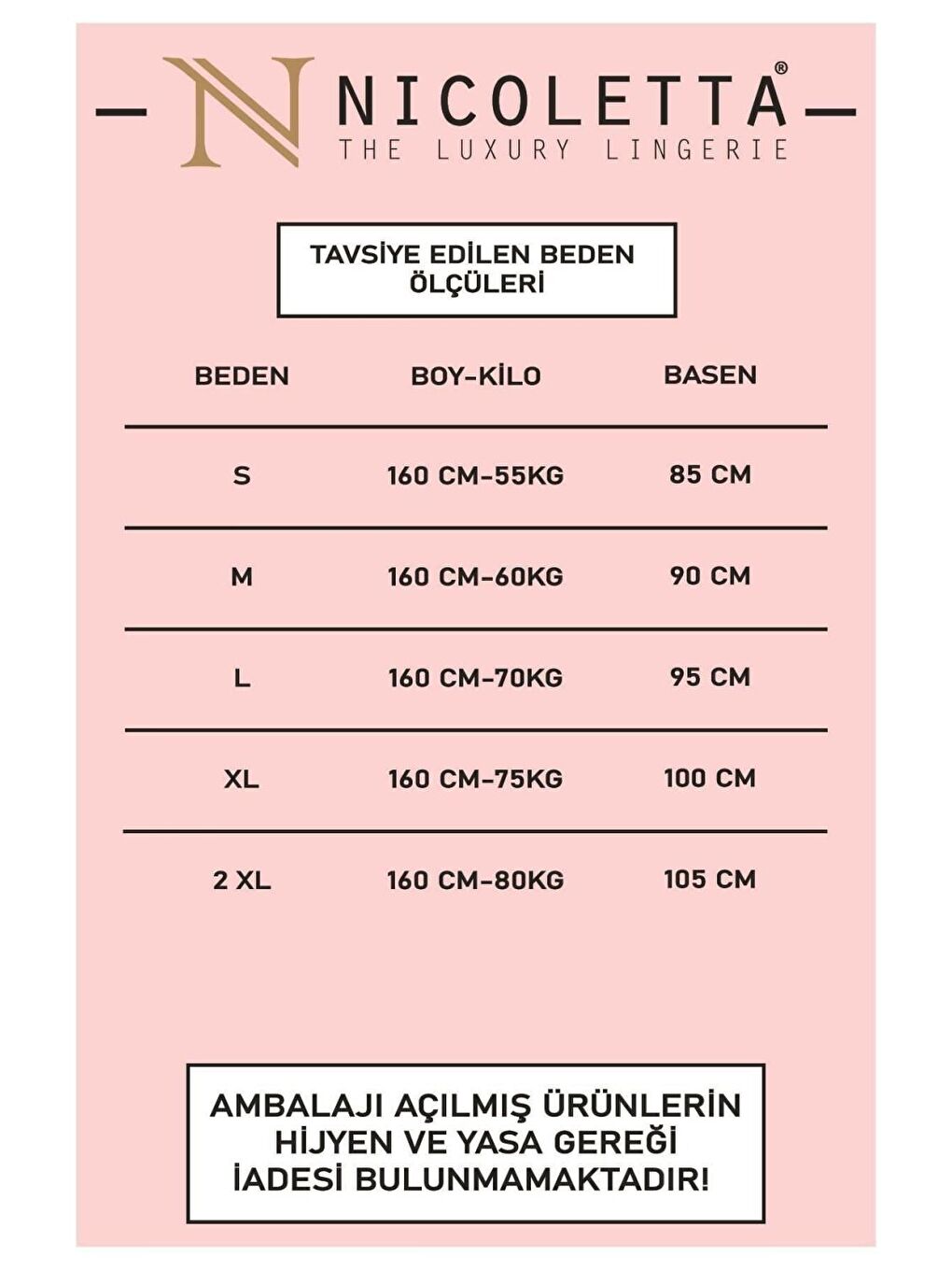 Pembe Kadın Külot 7 Li Paket Elastanlı Somon-1