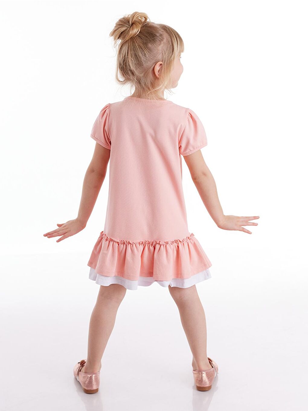 Karışık Fırfırlı Tavşan Elbise-1