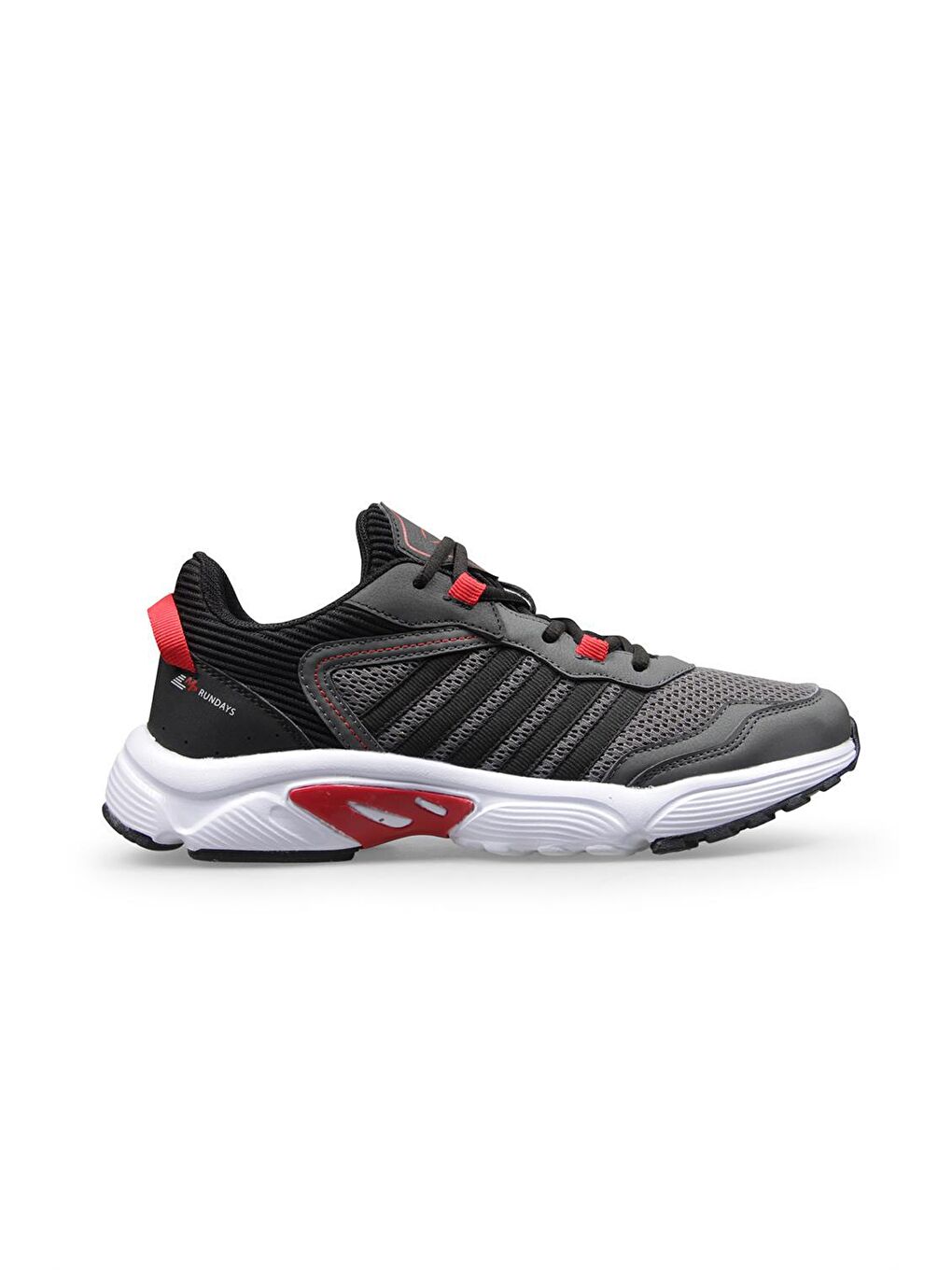 Erkek Gri-siyah Running Ayakkabı