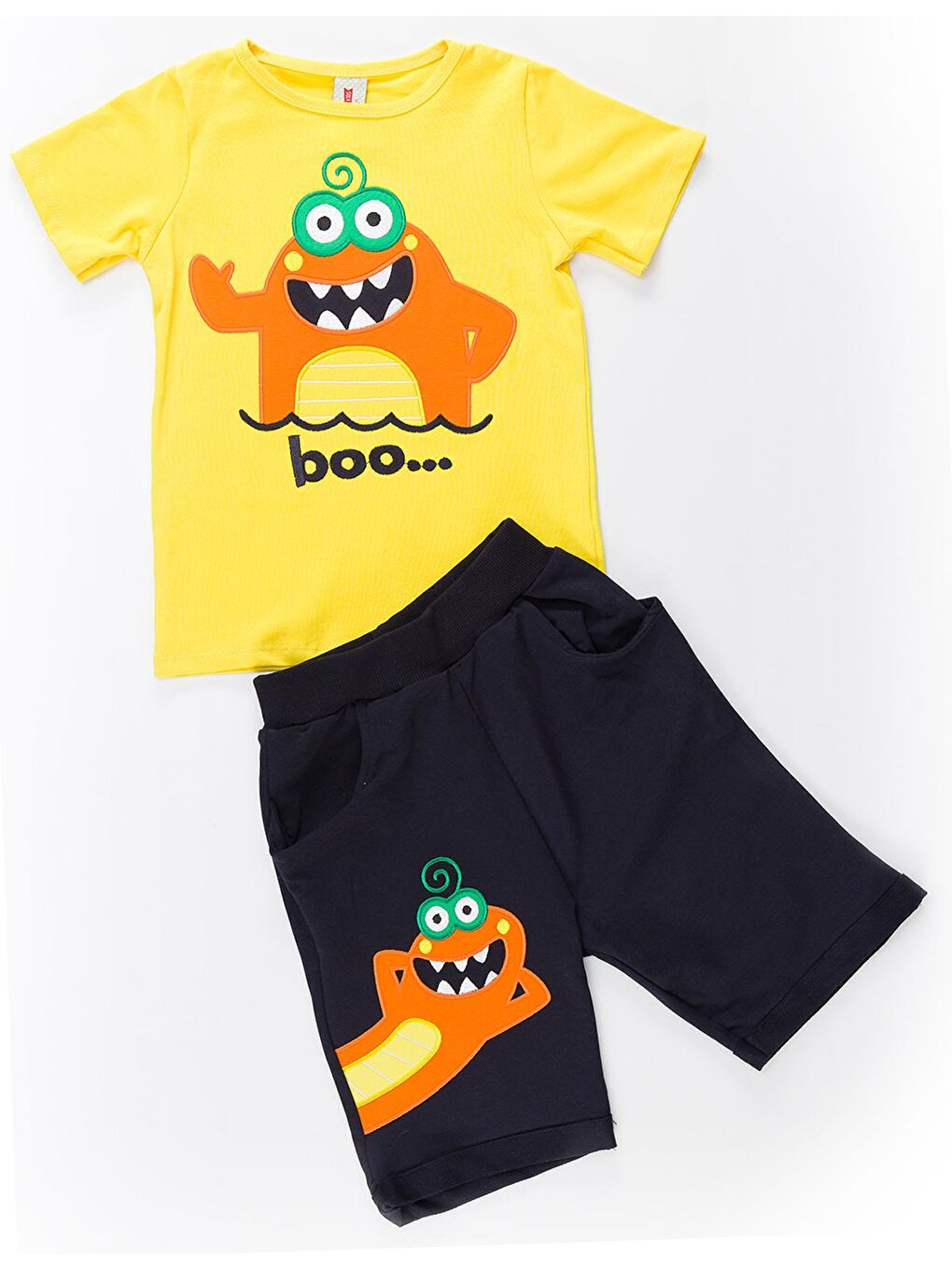 Karışık Lake Monster Şort Takım-2