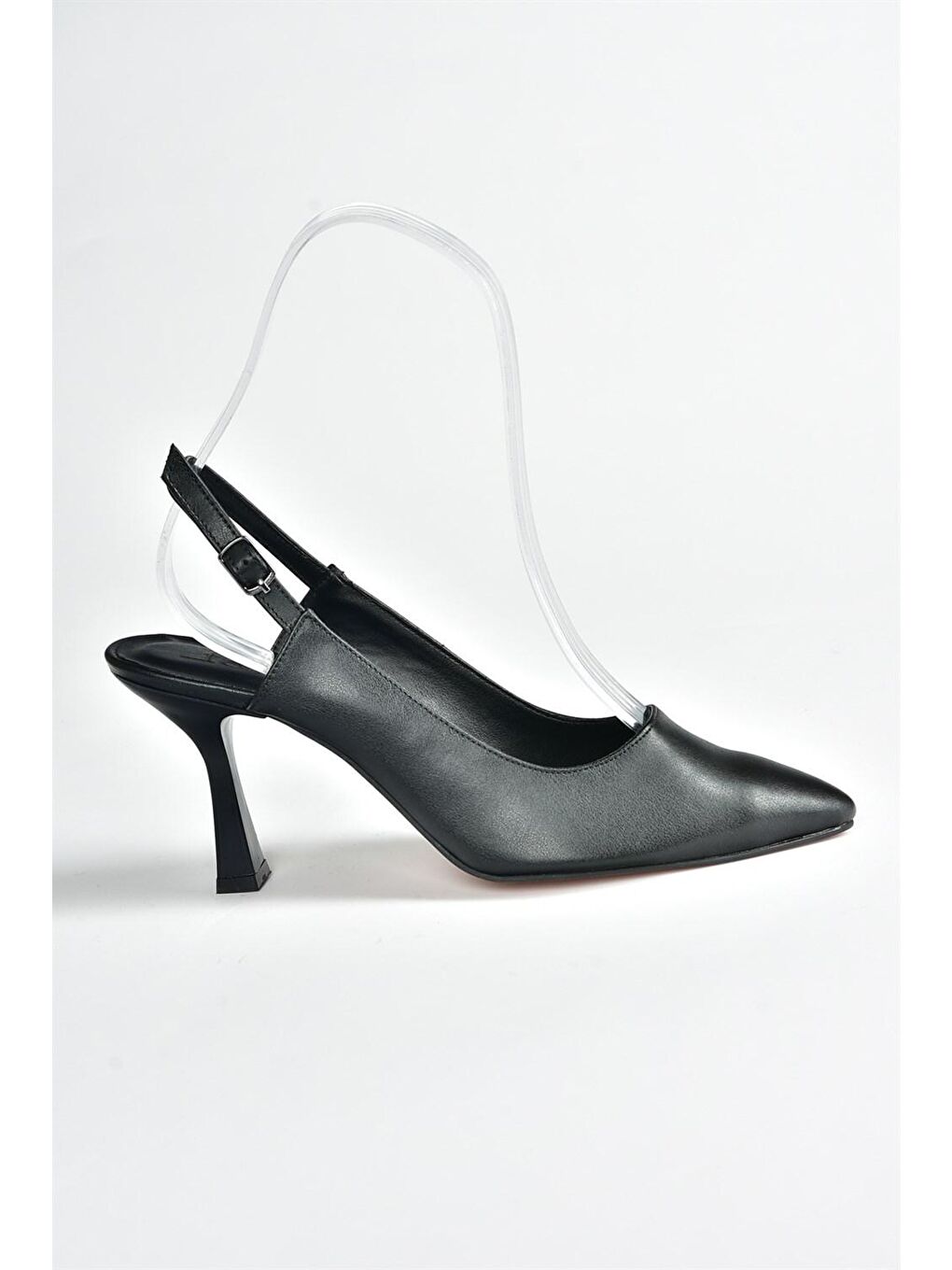 Siyah İnce Topuklu Kadın Ayakkabı M252424309