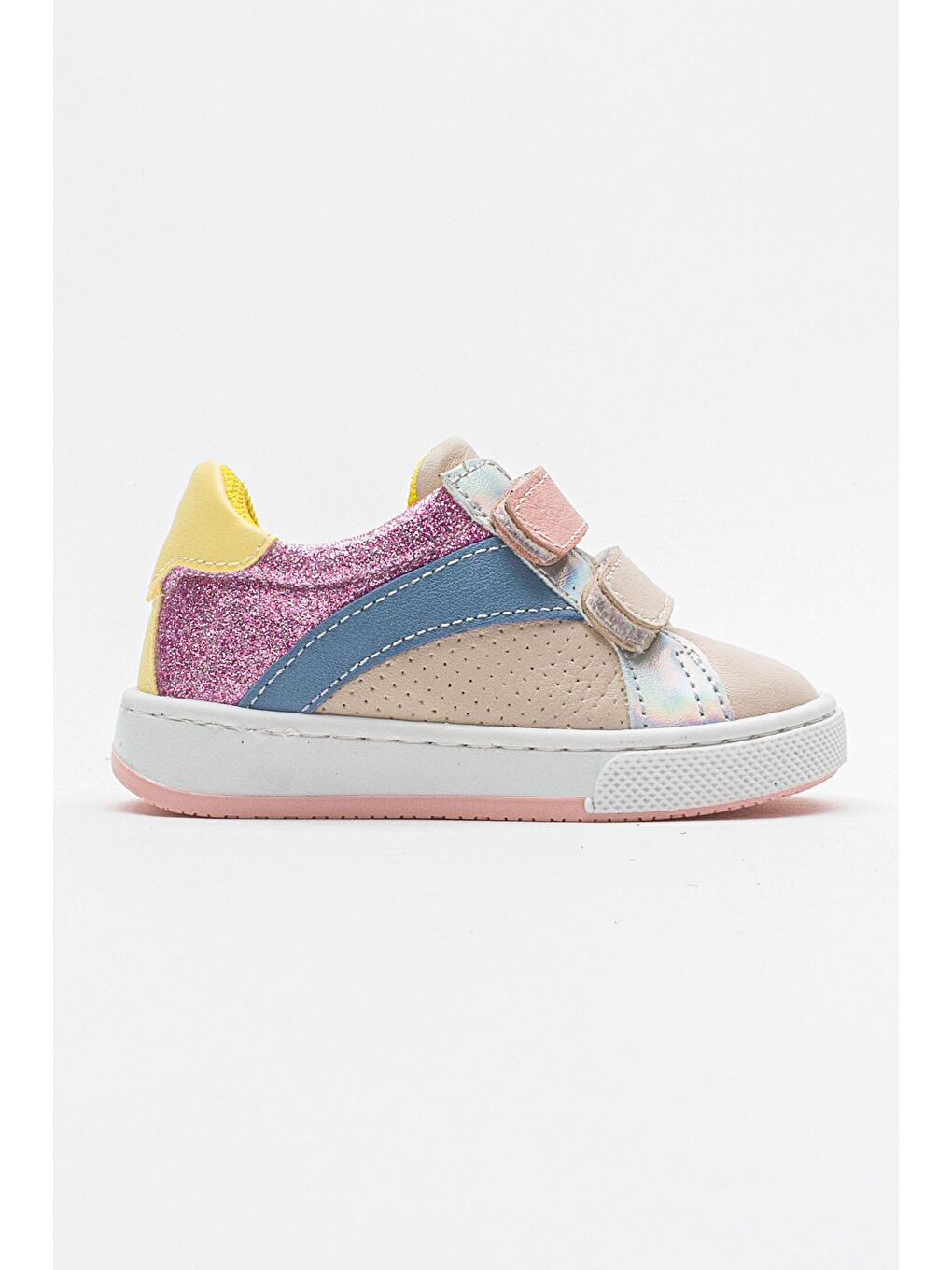 Kız Çocuk Bej Hakiki Deri Günlük Ayakkabı-4