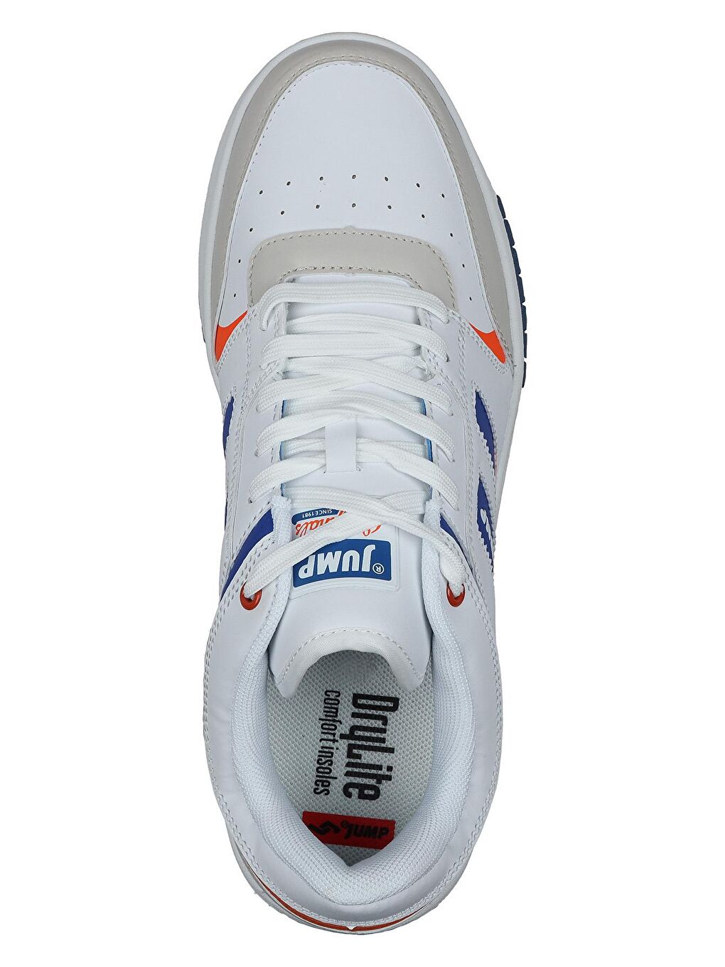 Jump 28693 Beyaz - Mavi Erkek Sneaker Günlük Spor Ayakkabı - 6