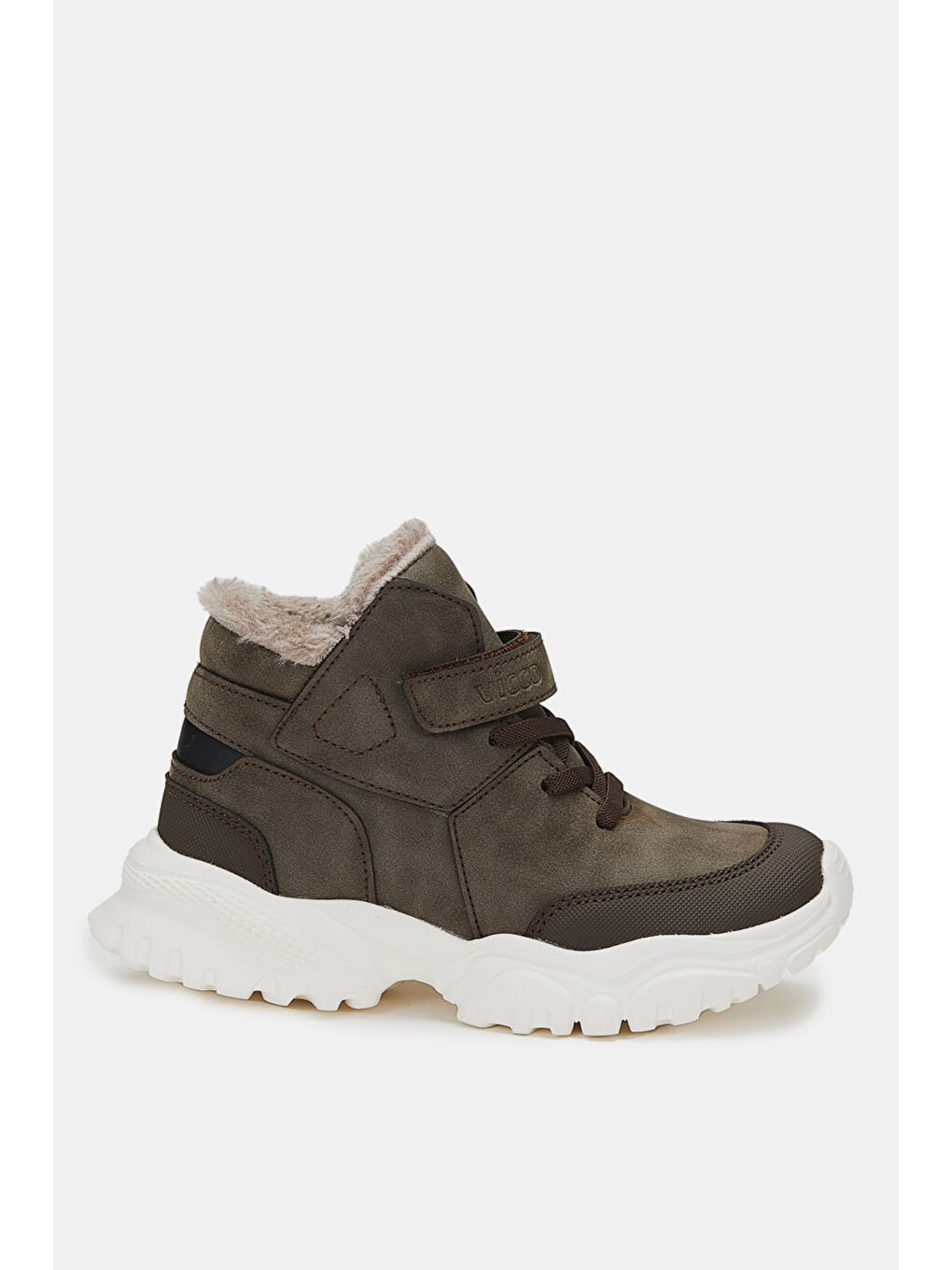 Kahverengi Gordon Kürklü Erkek Çocuk Kahve Bot