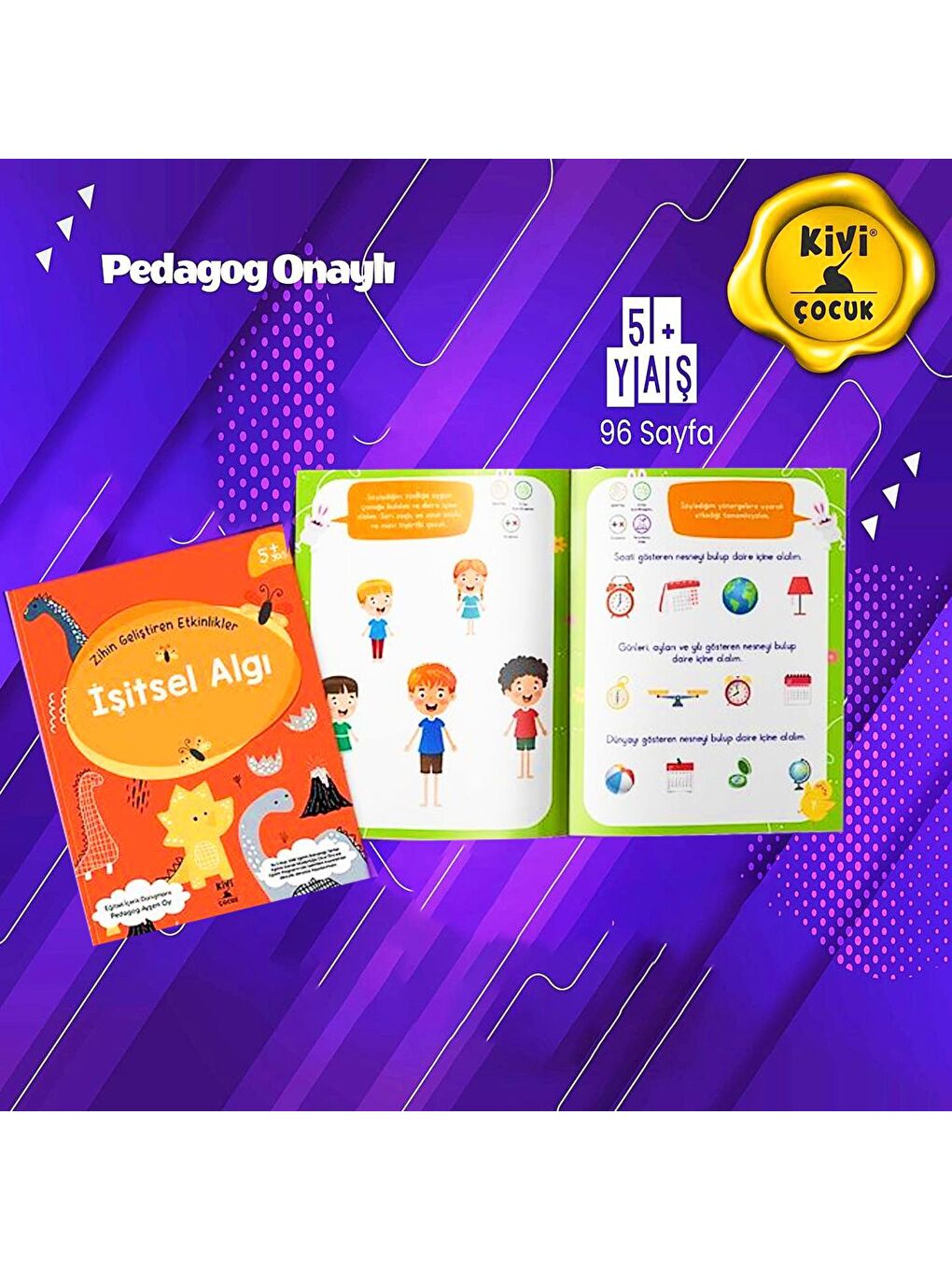 5+ Yaş Zihin Geliştiren Etkinlikler İŞİTSEL ALGI KTP