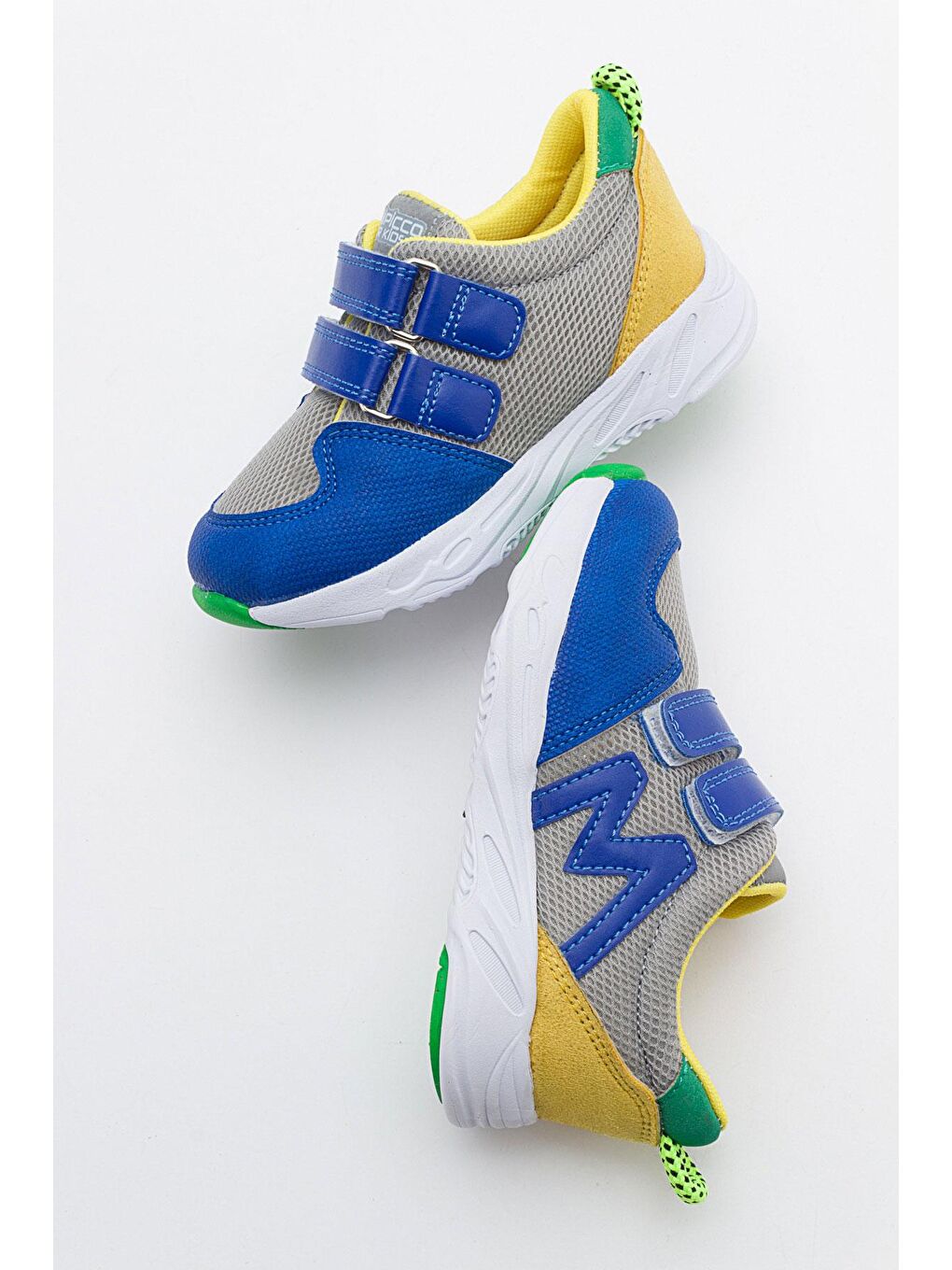 Mavi Erkek Çocuk Saks-Sarı Spor Ayakkabı-3