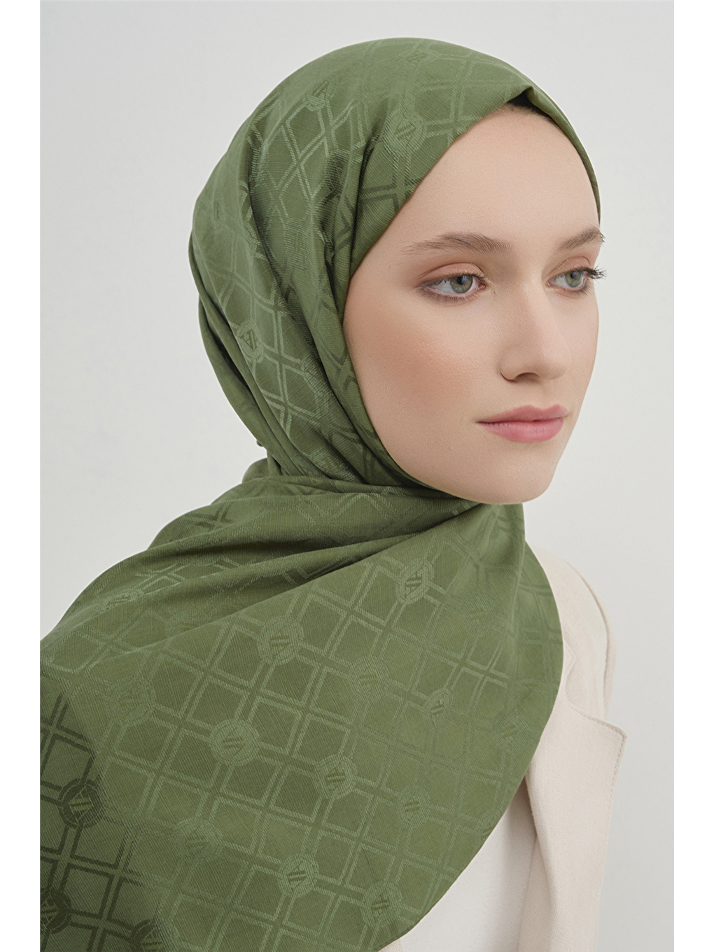 Yeşil Elegance P3000 Şal 49-3