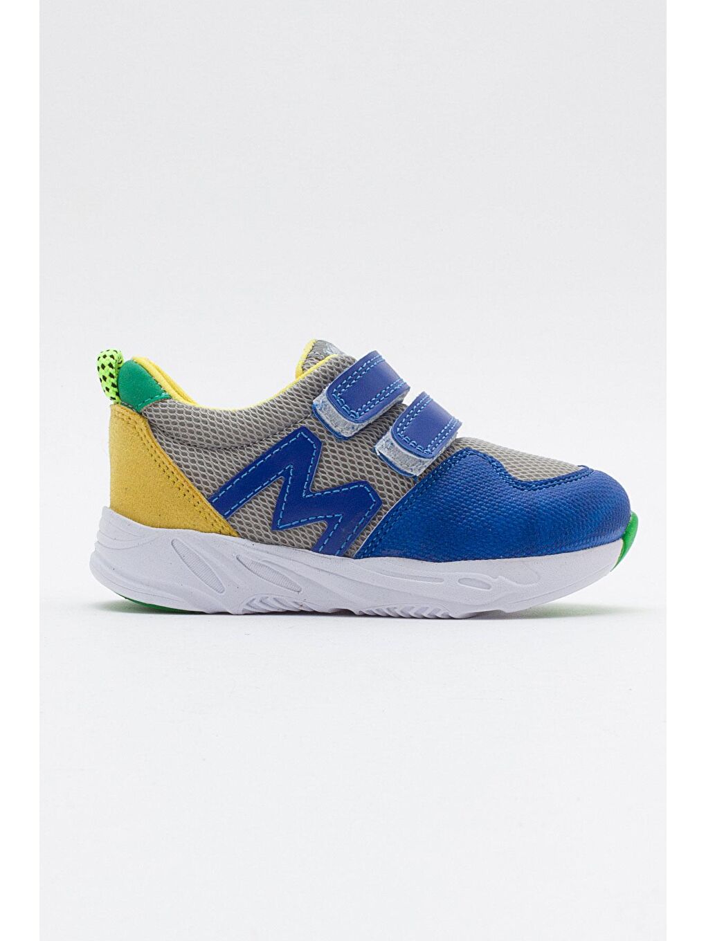 Mavi Erkek Çocuk Saks-Sarı Spor Ayakkabı-4