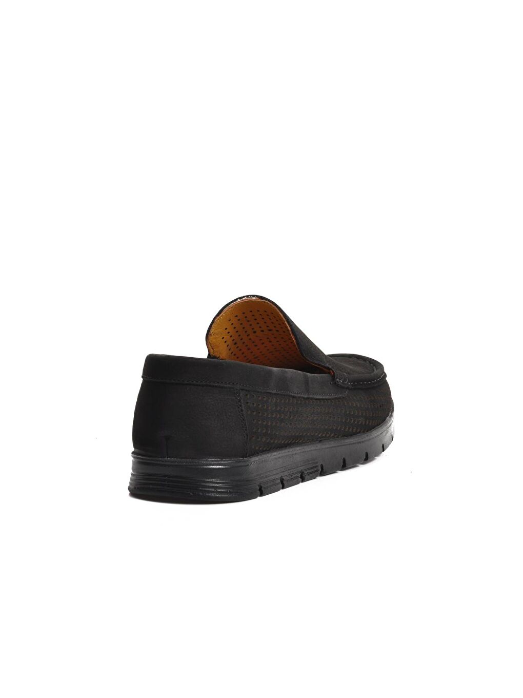 001Y Siyah Nubuk Hakiki Deri Erkek Ayakkabı-3