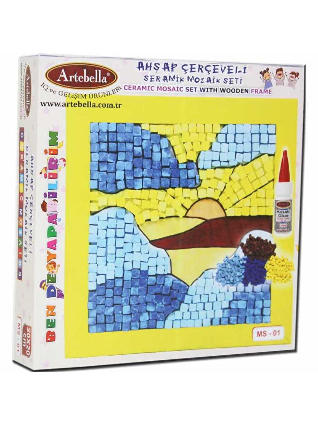 Seramik Mozaik Set 20x20cm MS-01-2