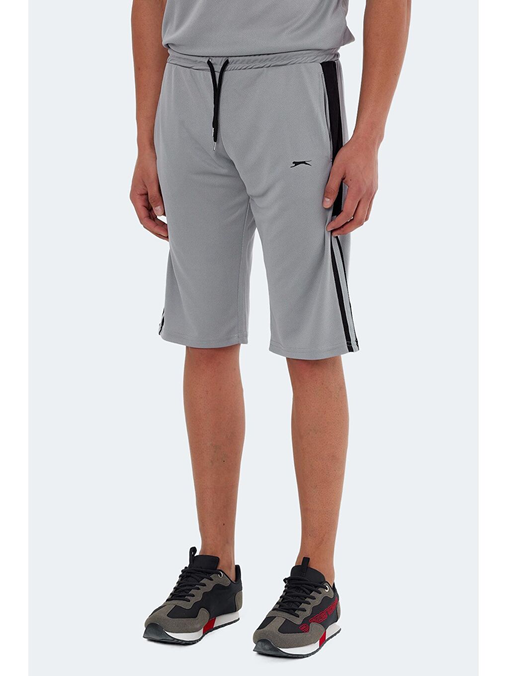 SAKI Erkek Şort Gri-2