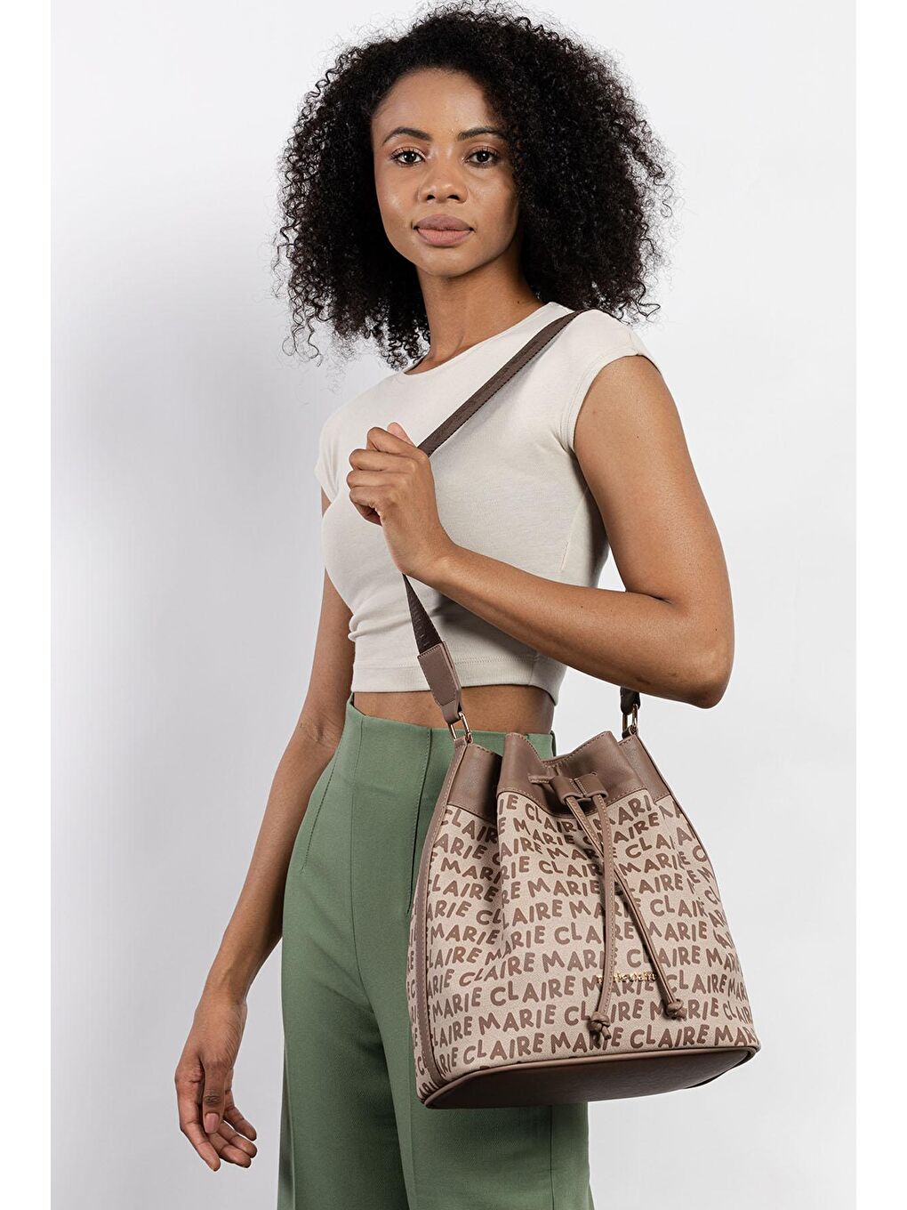 Bej Kadın Omuz Çantası Suzanne MC231101671