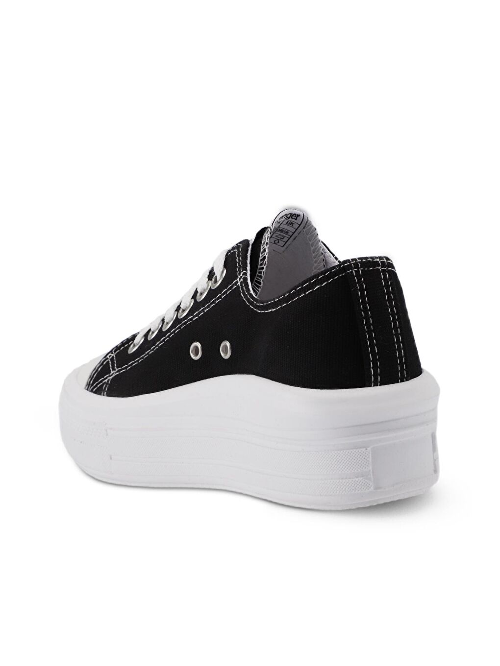 Bej SUN Sneaker Kadın Ayakkabı Siyah-2