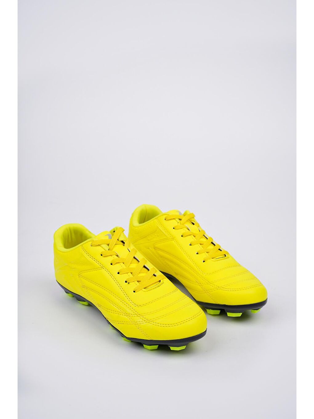 Sarı CASEMİR Unisex  Krampon Halı Saha Futbol Spor Ayakkabı-6