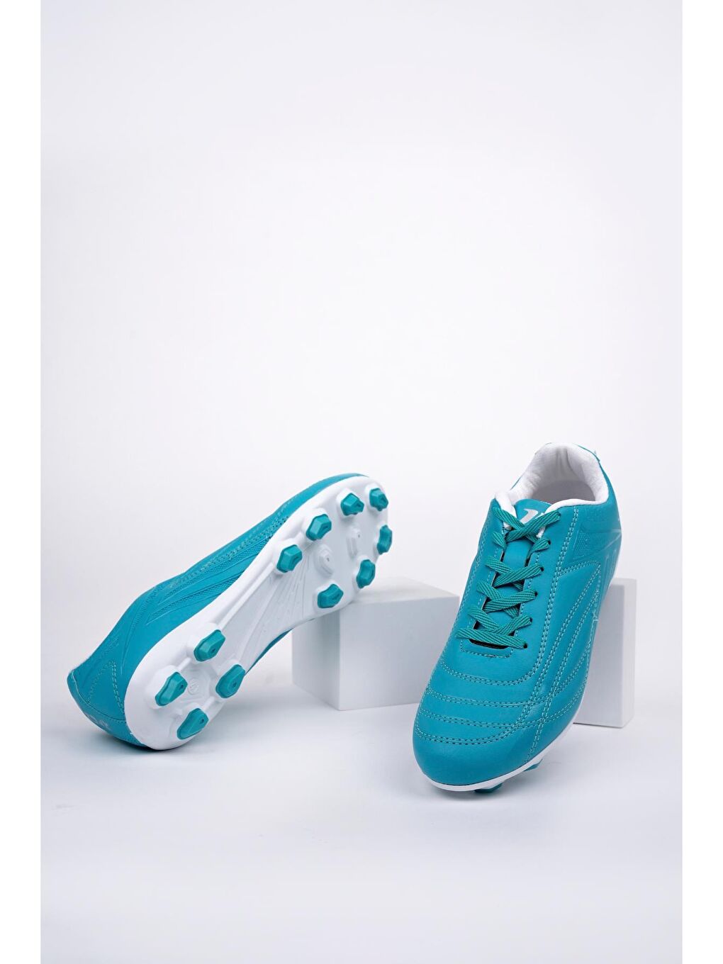 Turkuaz CASEMİR Unisex  Krampon Halı Saha Futbol Spor Ayakkabı-4