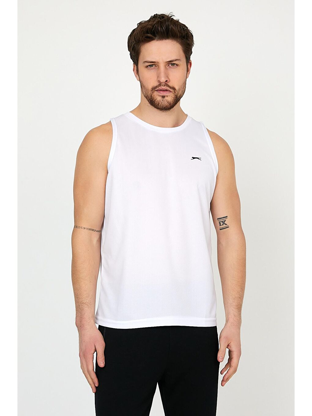 RUN I Erkek Tişört Beyaz