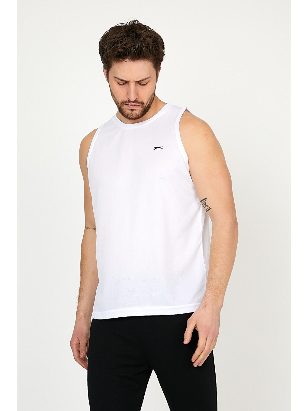 RUN I Erkek Tişört Beyaz-1