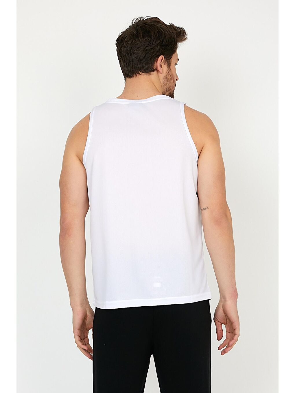 RUN I Erkek Tişört Beyaz-2