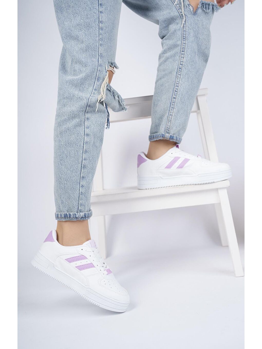 Lila Danny Unisex Günlük  Yürüyüş Koşu Sneaker Spor Ayakkabı