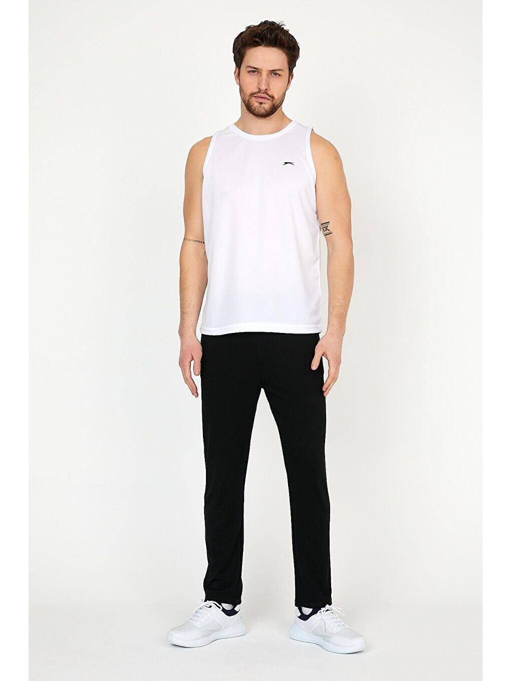 RUN I Erkek Tişört Beyaz-3