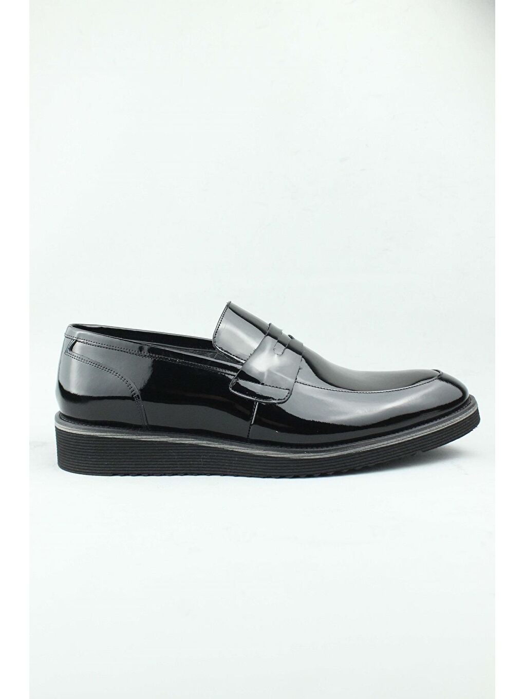 Siyah Darrien Hakiki Deri Rugan Klasik Ayakkabı Erkek