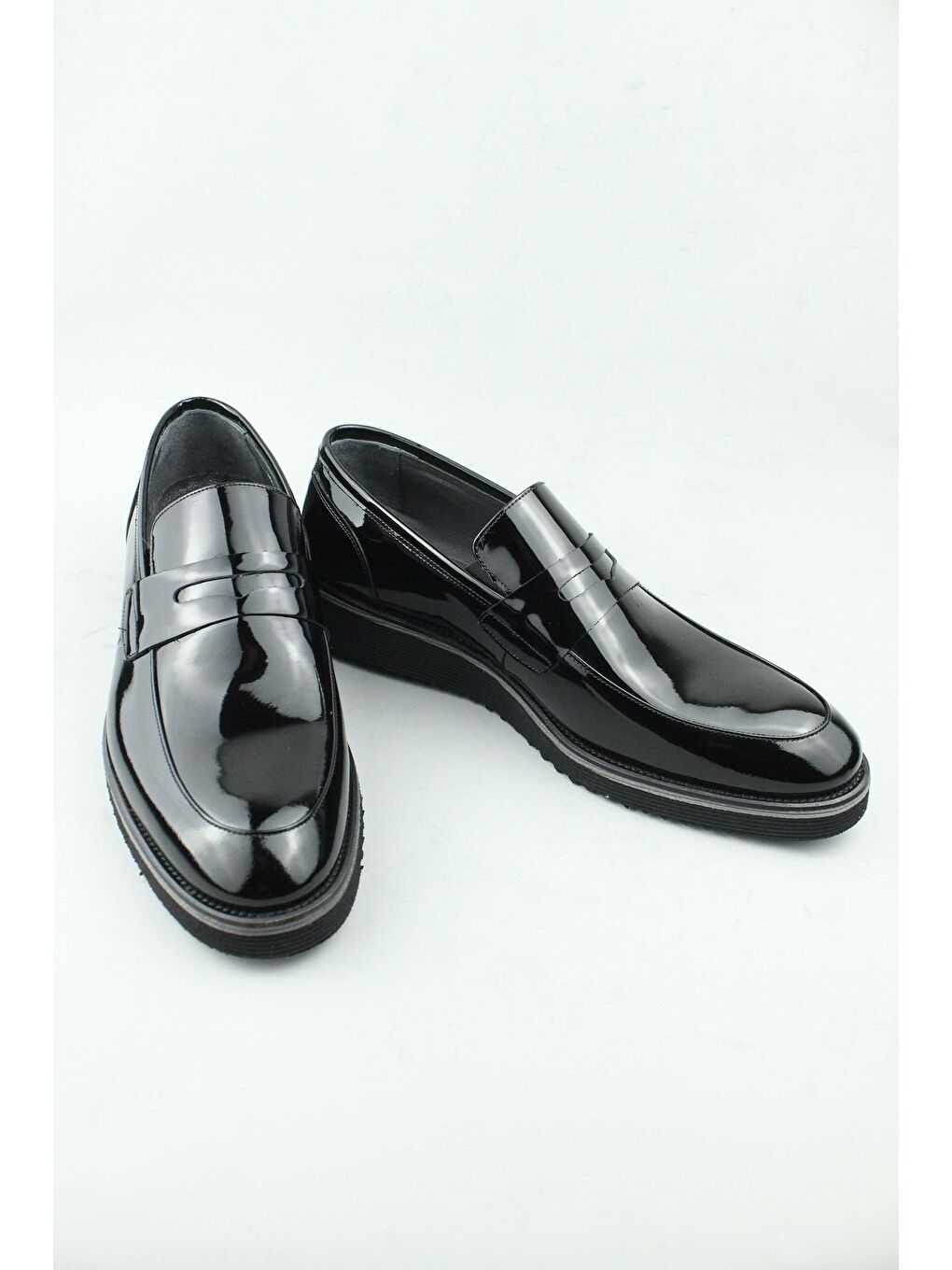 Siyah Darrien Hakiki Deri Rugan Klasik Ayakkabı Erkek-2