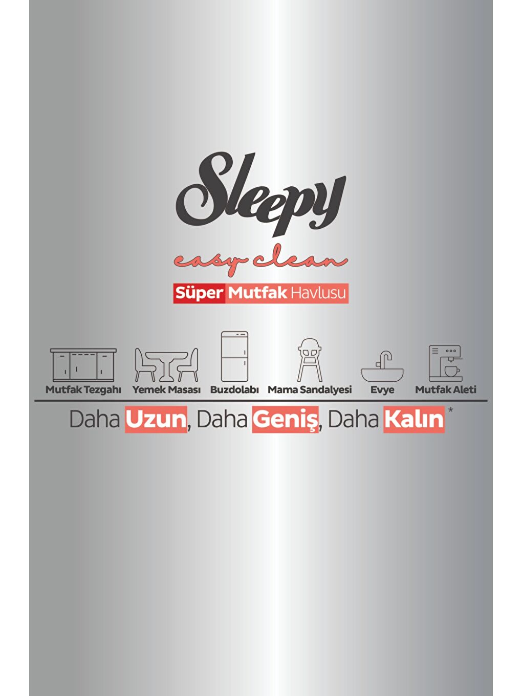 Easy Clean Süper Yüzey Temizlik Mutfak Havlusu&mendili Karma Paket 8x50 (400 Yaprak)-4