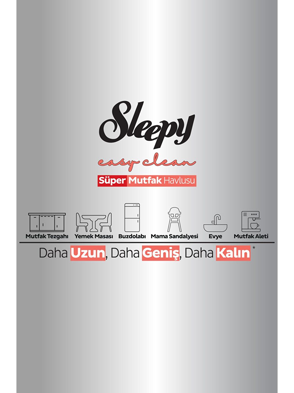 Easy Clean Süper Yüzey Temizlik Mutfak Havlusu&Mendili Greyfurt Yağlı 4X50 (200 Yaprak)-4