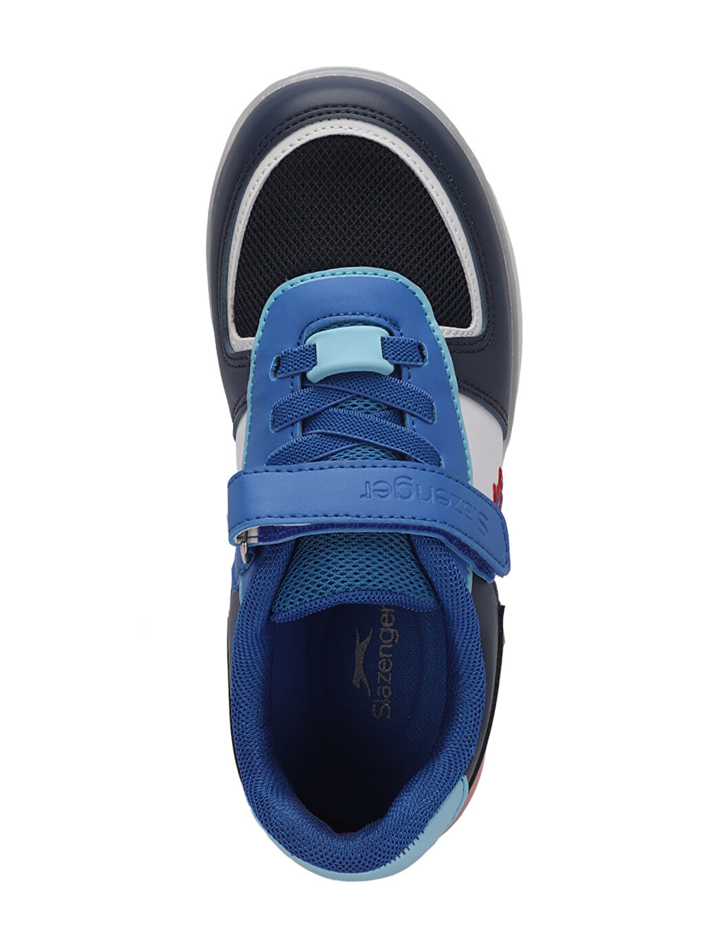 PERLE Erkek Çocuk Cırt Cırtlı Lacivert / Beyaz Sneaker-4