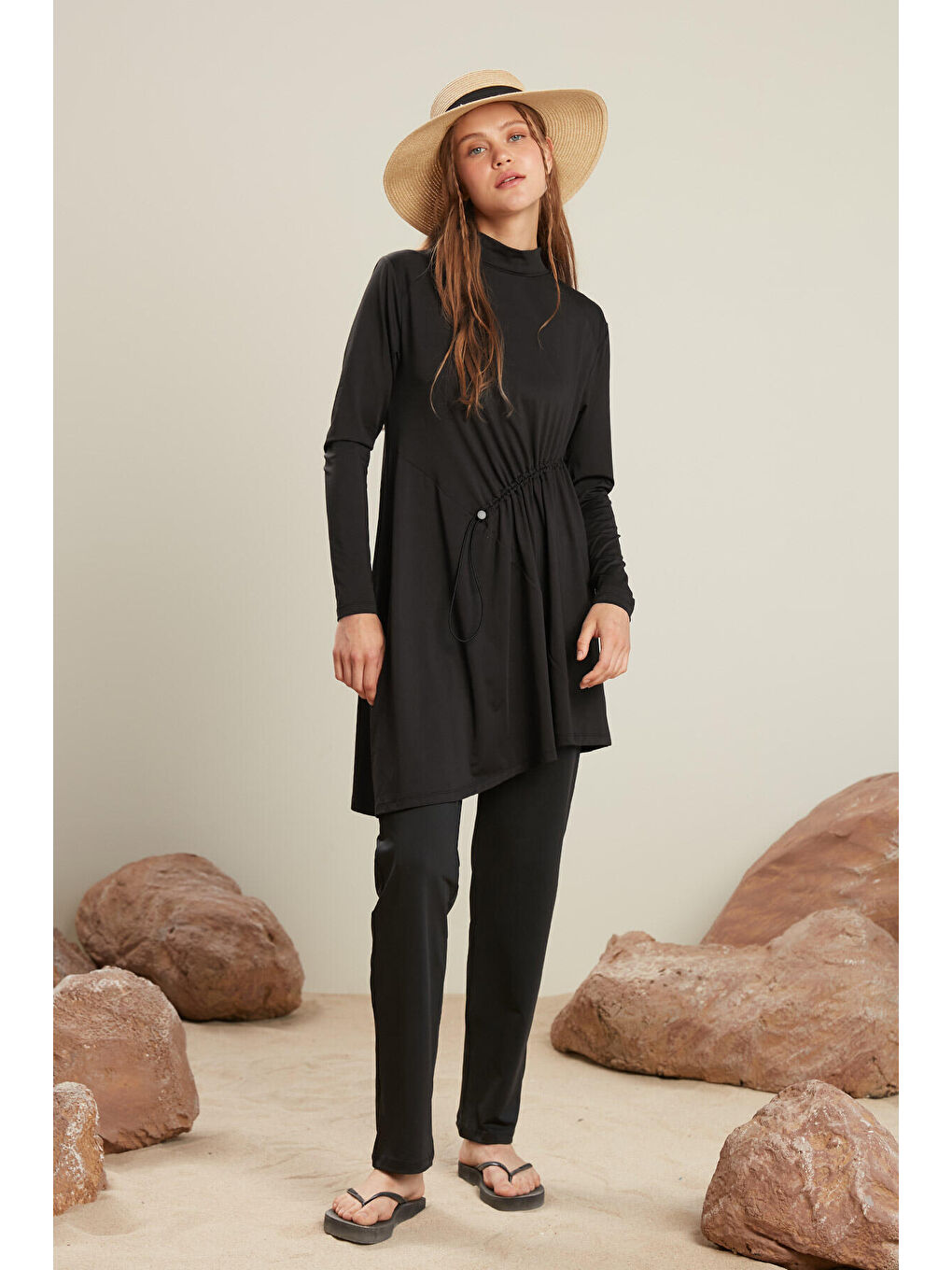 Stoperli Mayo Tunik Siyah-3